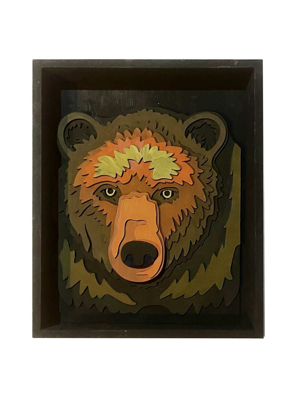 The Grizzly Bear - Paint & Puzzle Kit — THE ABSTRACT ATHLETE