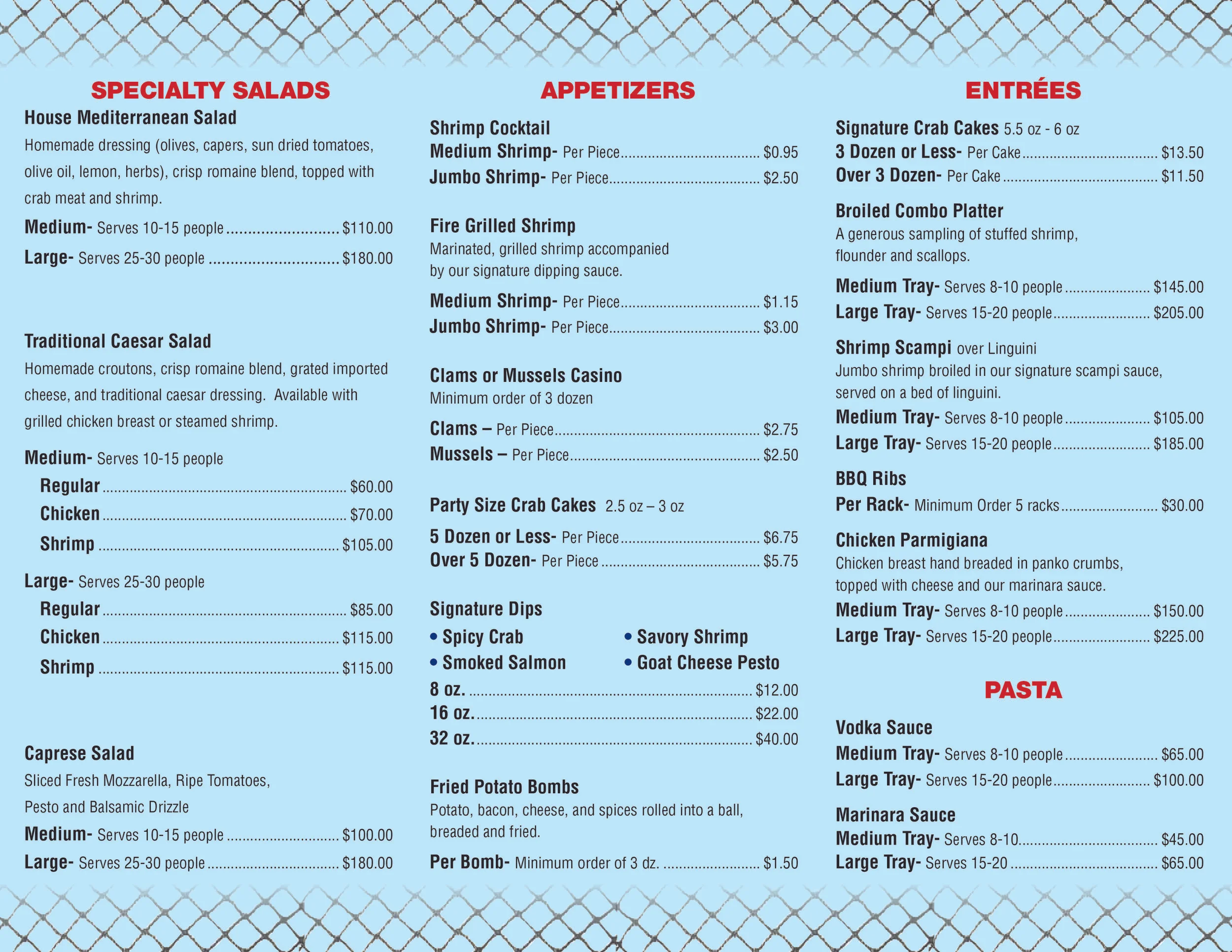 Back Bay Social Menu at Clyde Miller blog