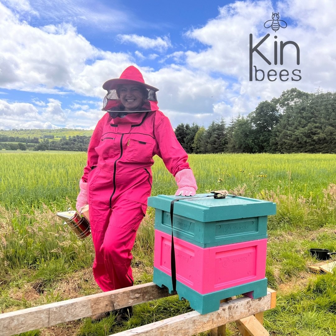 I had the pleasure of assisting Ola transfer her Kin Bees Nuc into her very first hive yesterday. Always an exciting day and one a beekeeper never forgets!

Ola lives in a rural location with this amazing open vista at the end of her property far fro