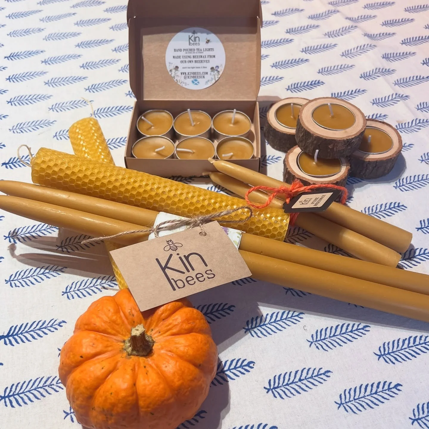 Not all candles are created equal 🐝
Many store-bought candles contain paraffin wax, a petroleum byproduct, which can release harmful toxins when burned.

What makes 100% natural beeswax candles a healthier alternative:

💛 Non-Toxic &amp; Chemical-F