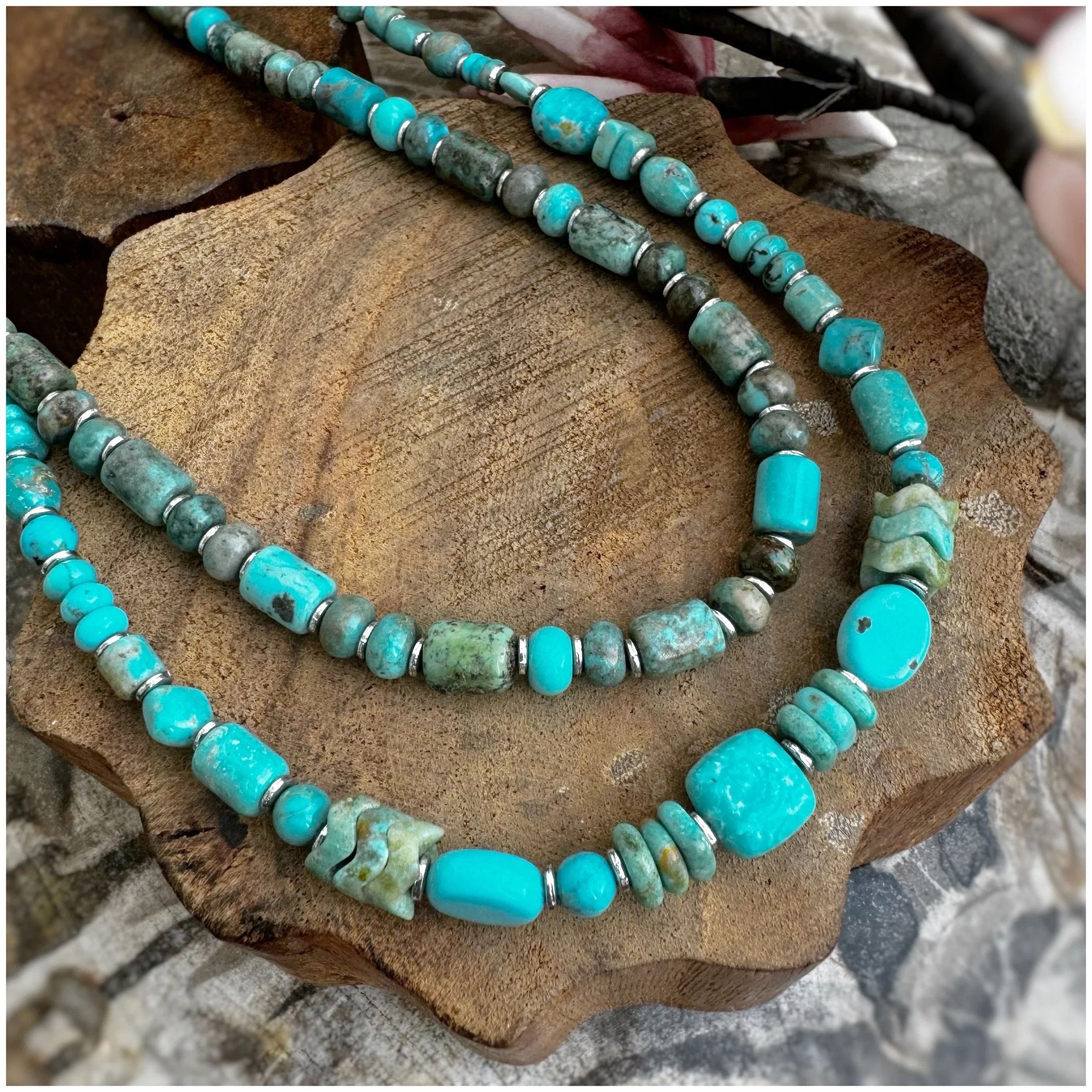 Turquoise Layering Necklaces