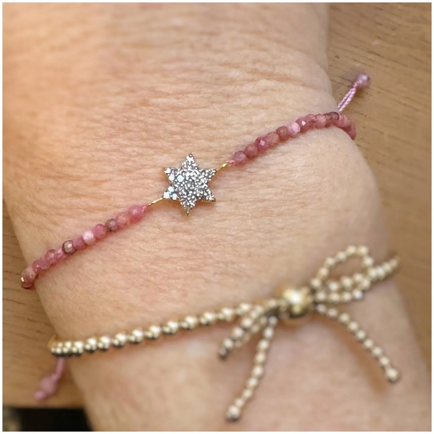 Happy Friday !! Is it time for a few little diamonds? I think it might just BE!! I always love a beautiful bracelet ...from big &amp; bold to simple &amp; serene. Having multiple size bracelets to accessorize with is always fun and helpful ...as we e