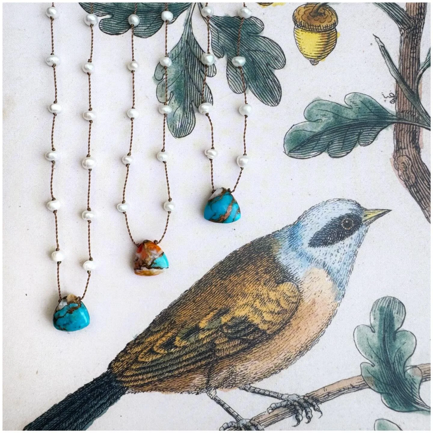 Restocked Turquoise Mohave Nini Necklaces. These are great for summer, sold out twice, but re-stocked again after 18 months after I saw the crazy long email wish-list. Great Mother&rsquo;s Day gift also! 
&bull;
Now Online !! www.soulandstoryshop.com