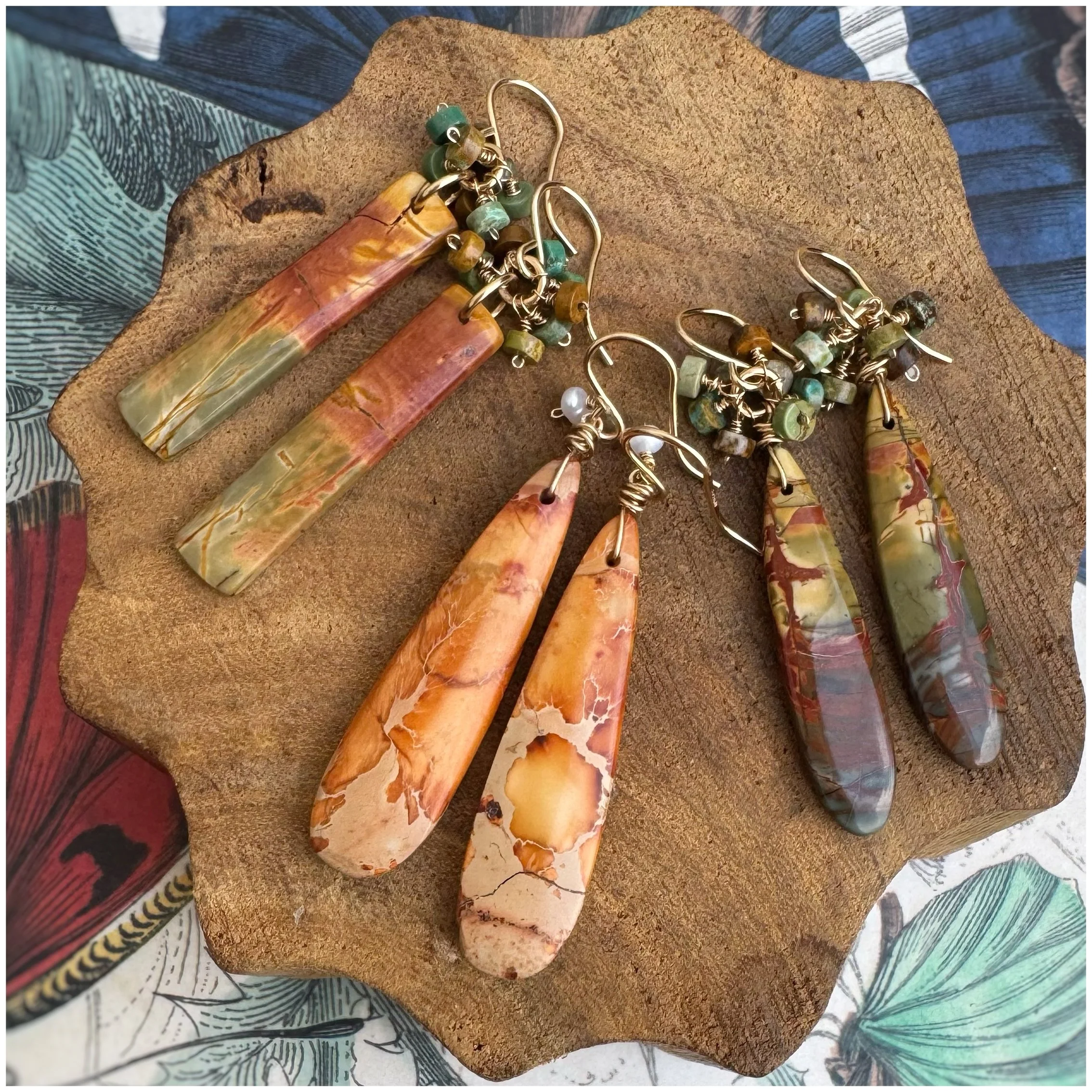 Earthstone Earrings