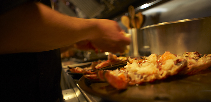 Preparing Lobster