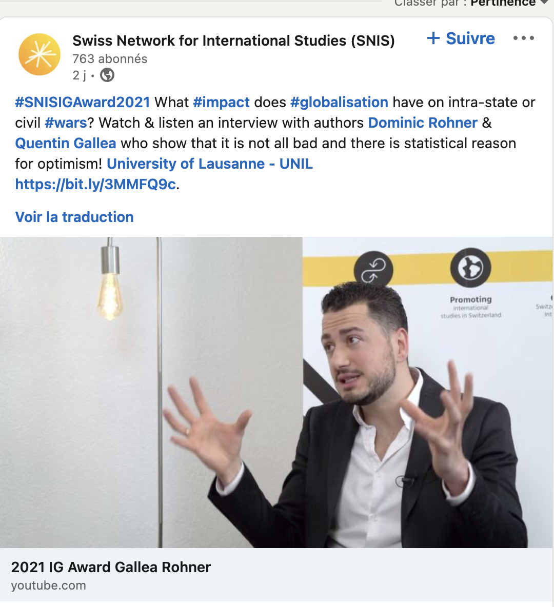 Les success stories de PrEP: Quentin Gallea