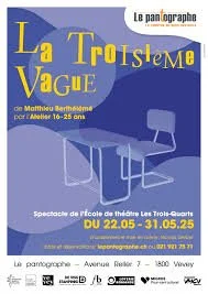 Théâtre - La 3e Vague, Vevey, Le Pantographe