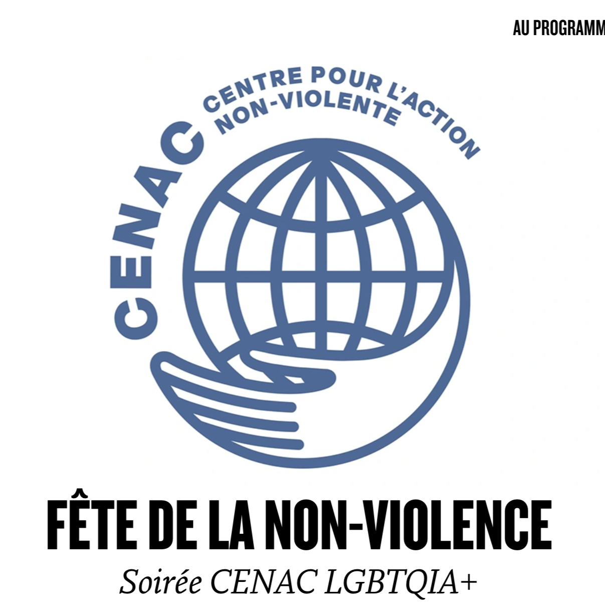 Fête de la non-violence, Soirée CENAC, Théâtre de Vidy, 5 septembre