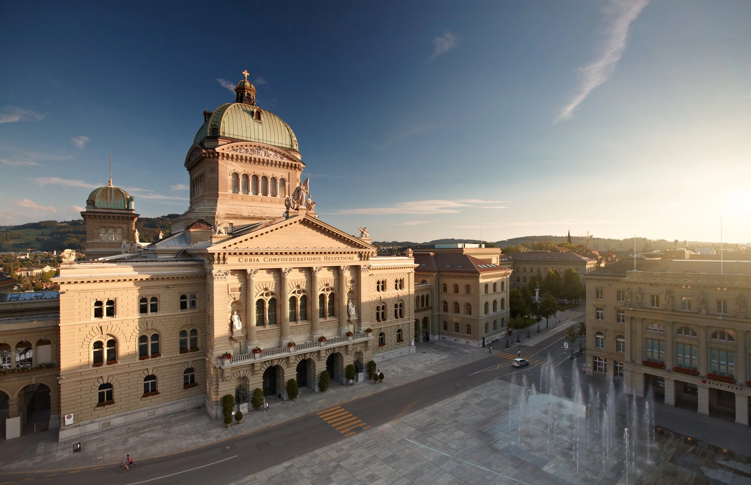 Berne, le Palais fédéral - rencontre avec des élus
