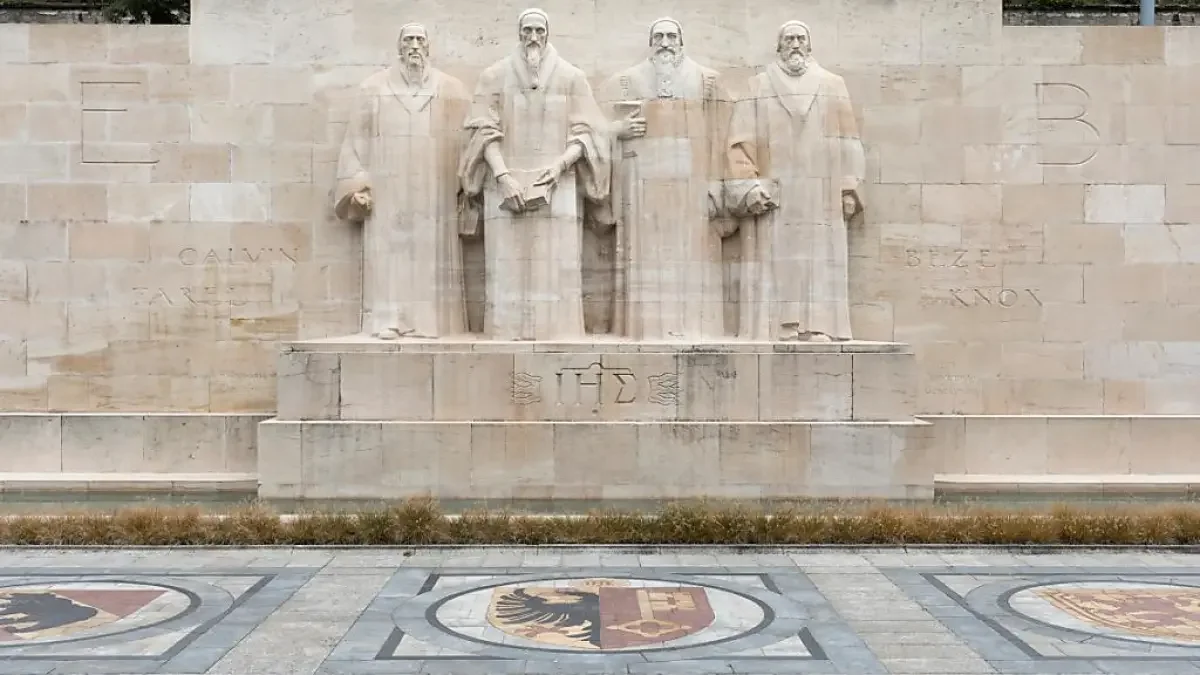 Genève - les Bastions, le Palais des Nations, le Musée de la Réforme