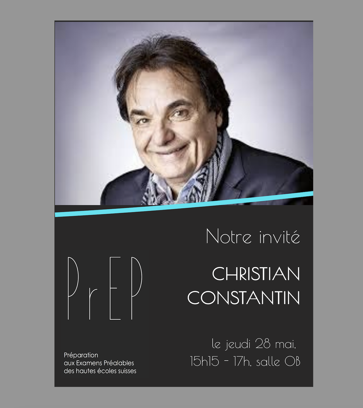 Notre invité - Christian Constantin, promoteur immobilier et président du FC Sion