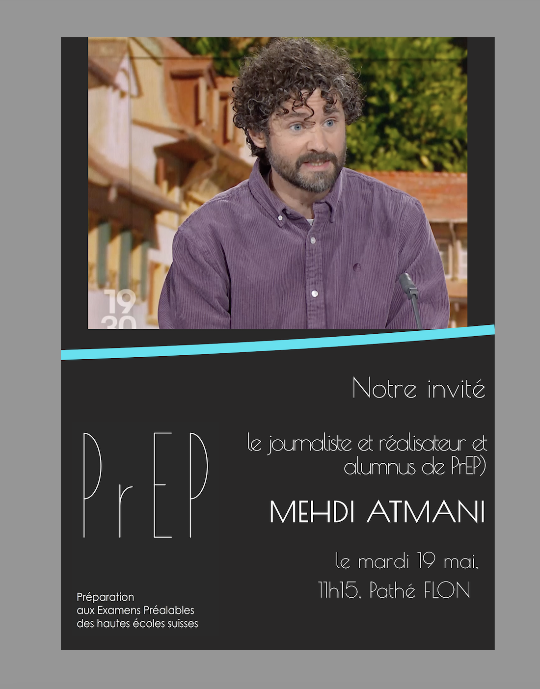 Notre invité - Mehdi Atmani, co-réalisateur du film En terrain neutre