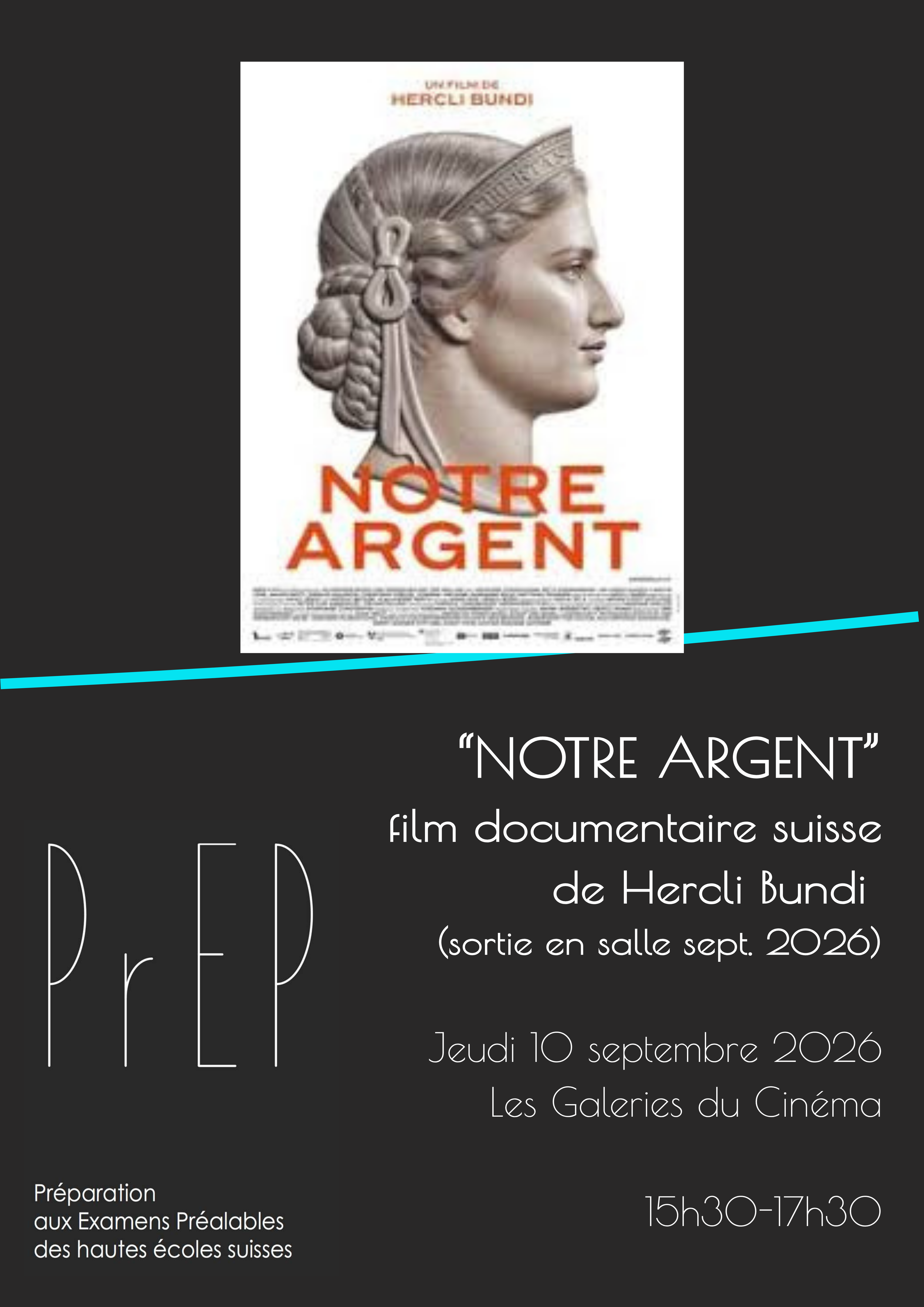 Film-documentaire - Notre argent, de Hercli Bundi - Cinéma Pathé Les Galeries