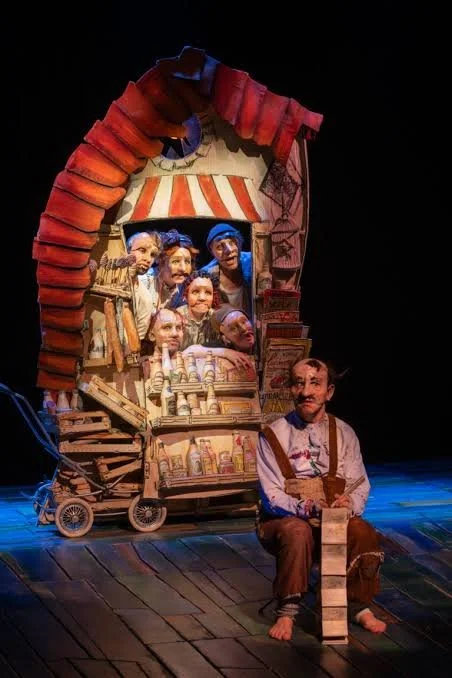 Théâtre - La Visite de la Vieille Dame, Dürrenmatt, TKM, mise en scène Omar Porras