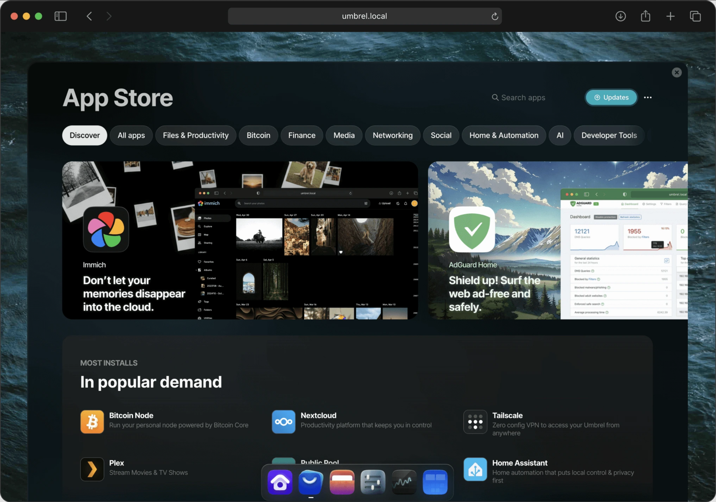 Umbrel App Store