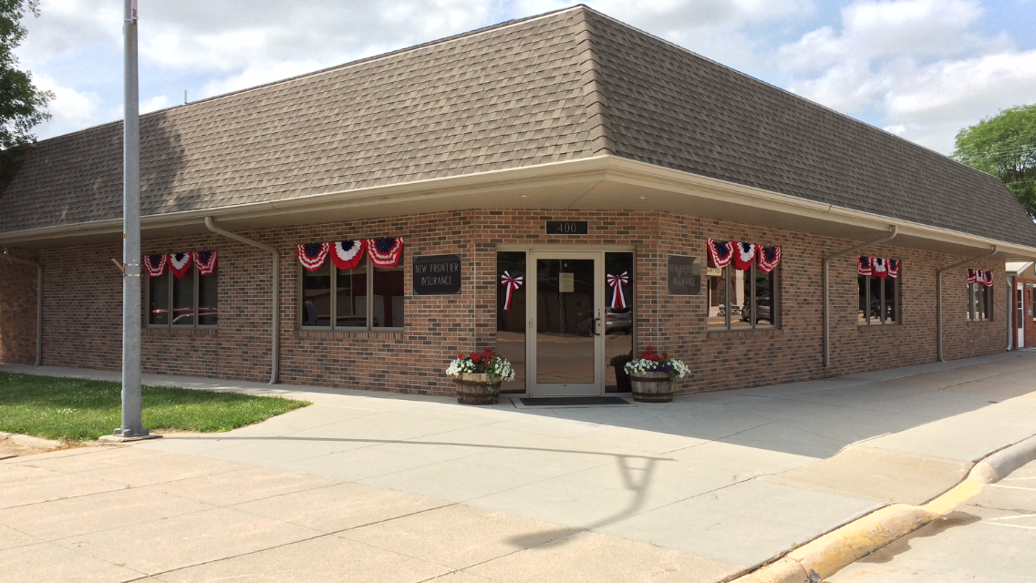 Our new office building was built in 2010. We're located in downtown Osmond, just three blocks north of Highway 20.