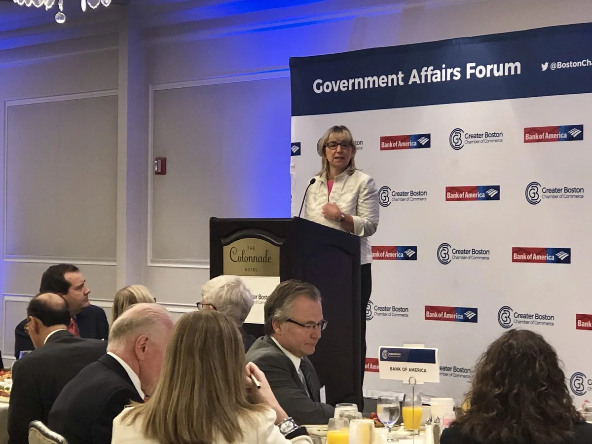 Senate President Karen Spilka's Boston Chamber of Commerce Speech