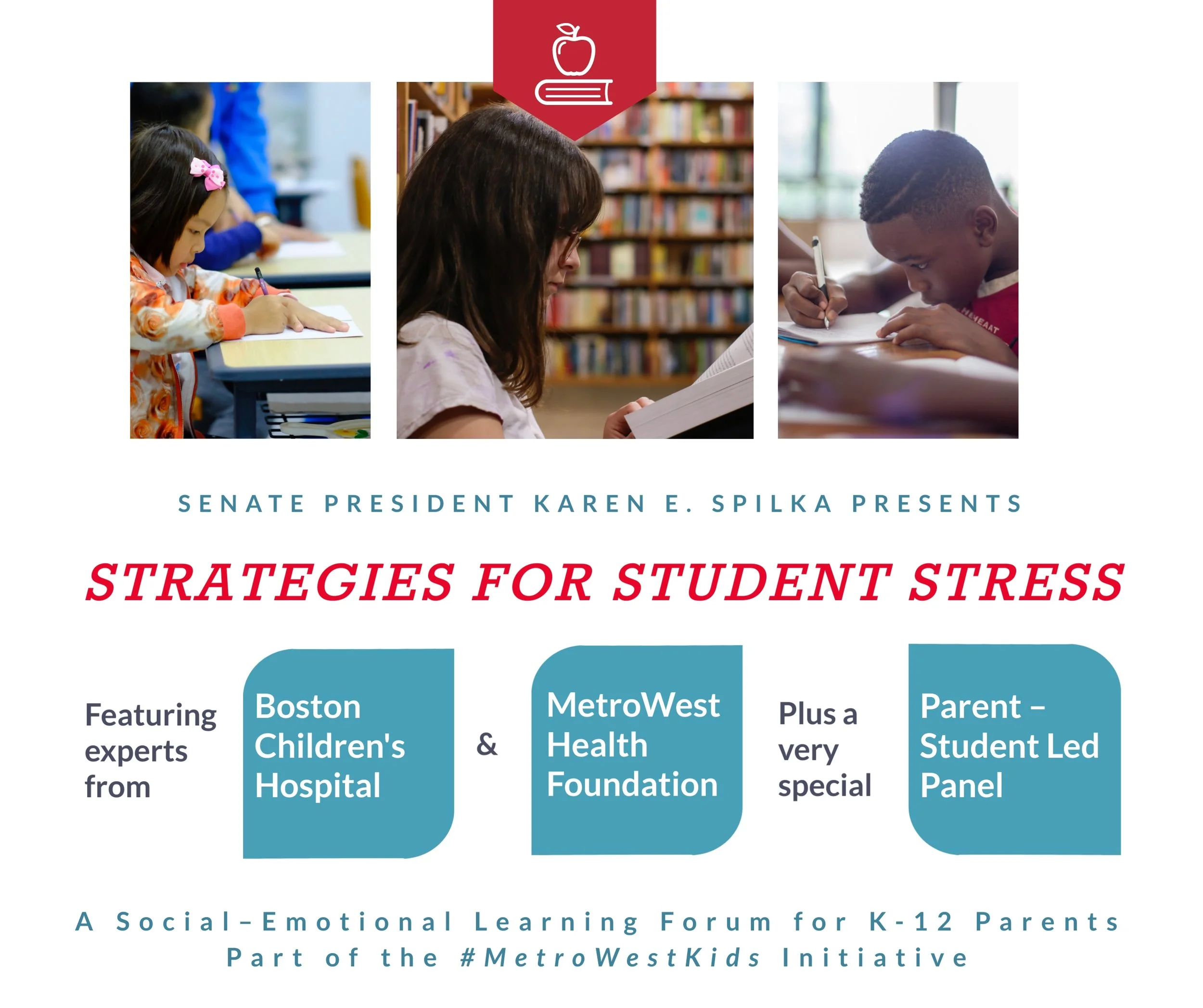 Please Join Us for A Very Special Forum for K-12 Parents