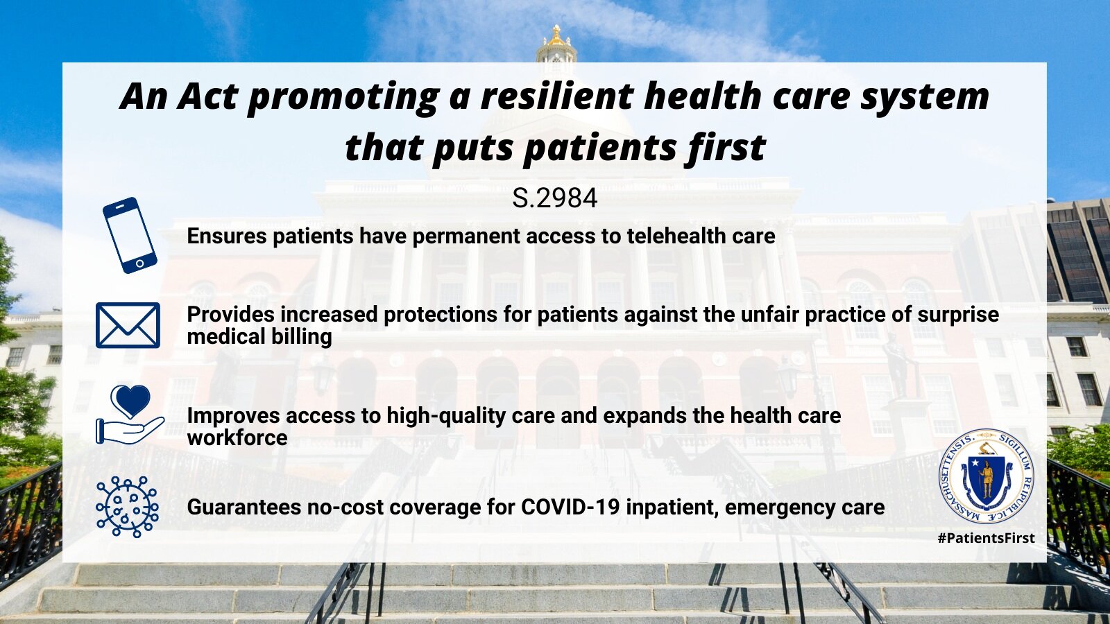 Legislature Passes Comprehensive Health Care Legislation Amid Pandemic