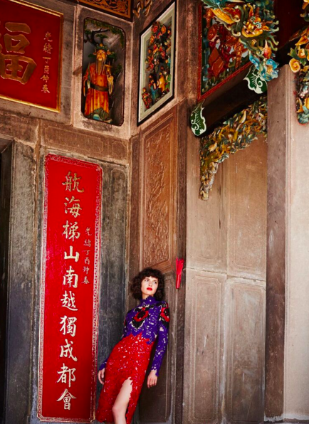 ES Magazine main fashion editorial 