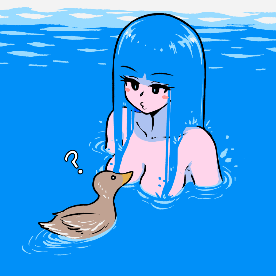 duck face
