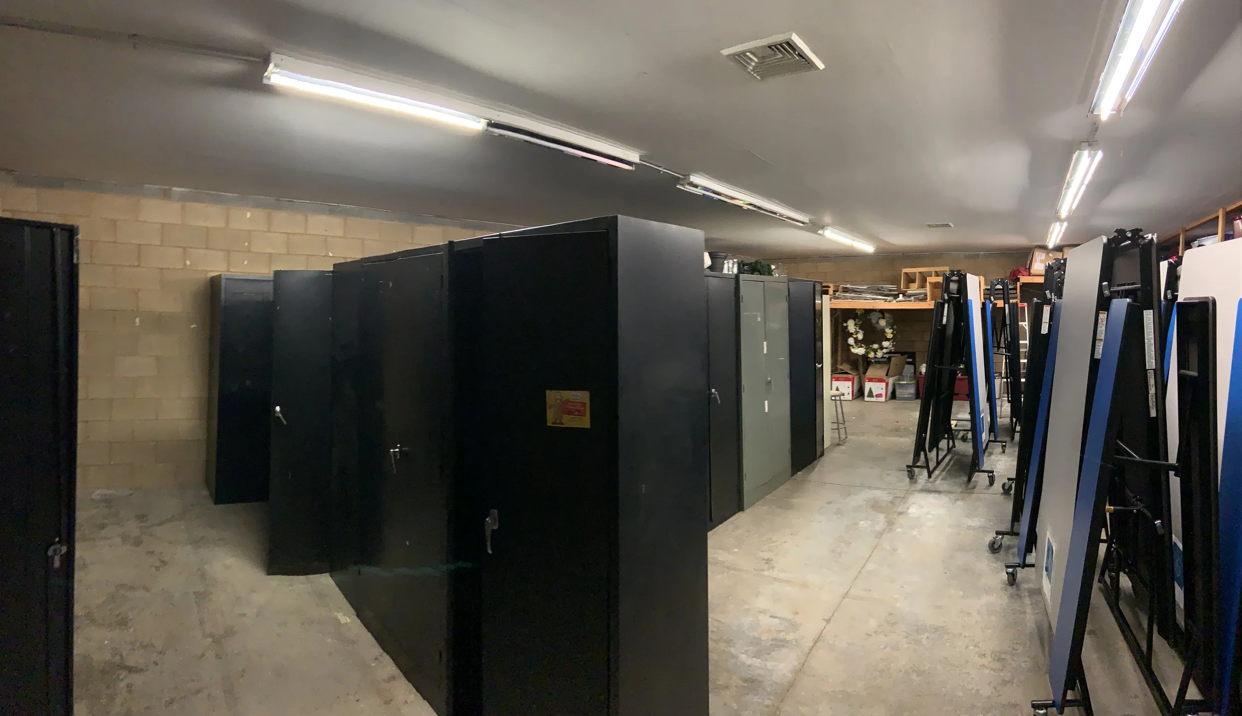 We have enlisted the help of three hardworking students from Northwest Catholic High School this summer. Look at the progress they’ve made on the cleanout of the Cody Shed!