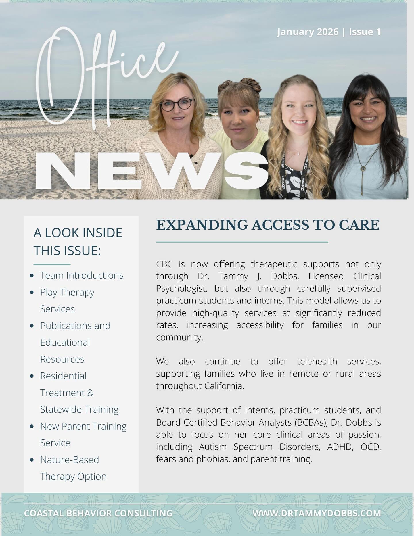 Issue 1 of our newsletter is here!
Take a peek at what&rsquo;s been happening in our office and what we&rsquo;re looking forward to next.
👉 Swipe through to see!