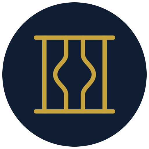 Criminal defense icon