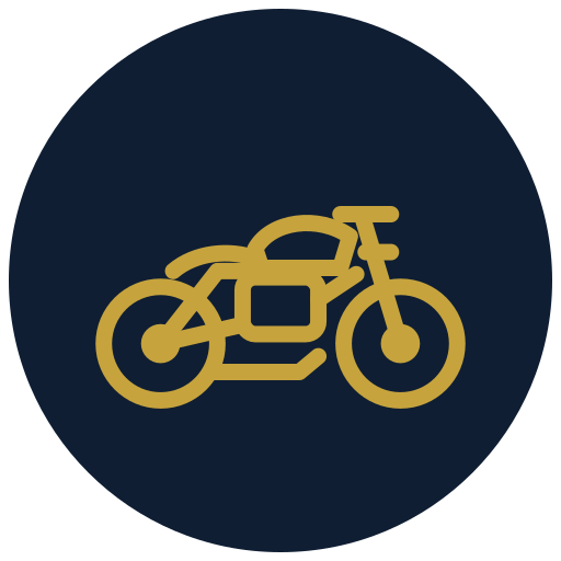 Motorcycle accidents icon