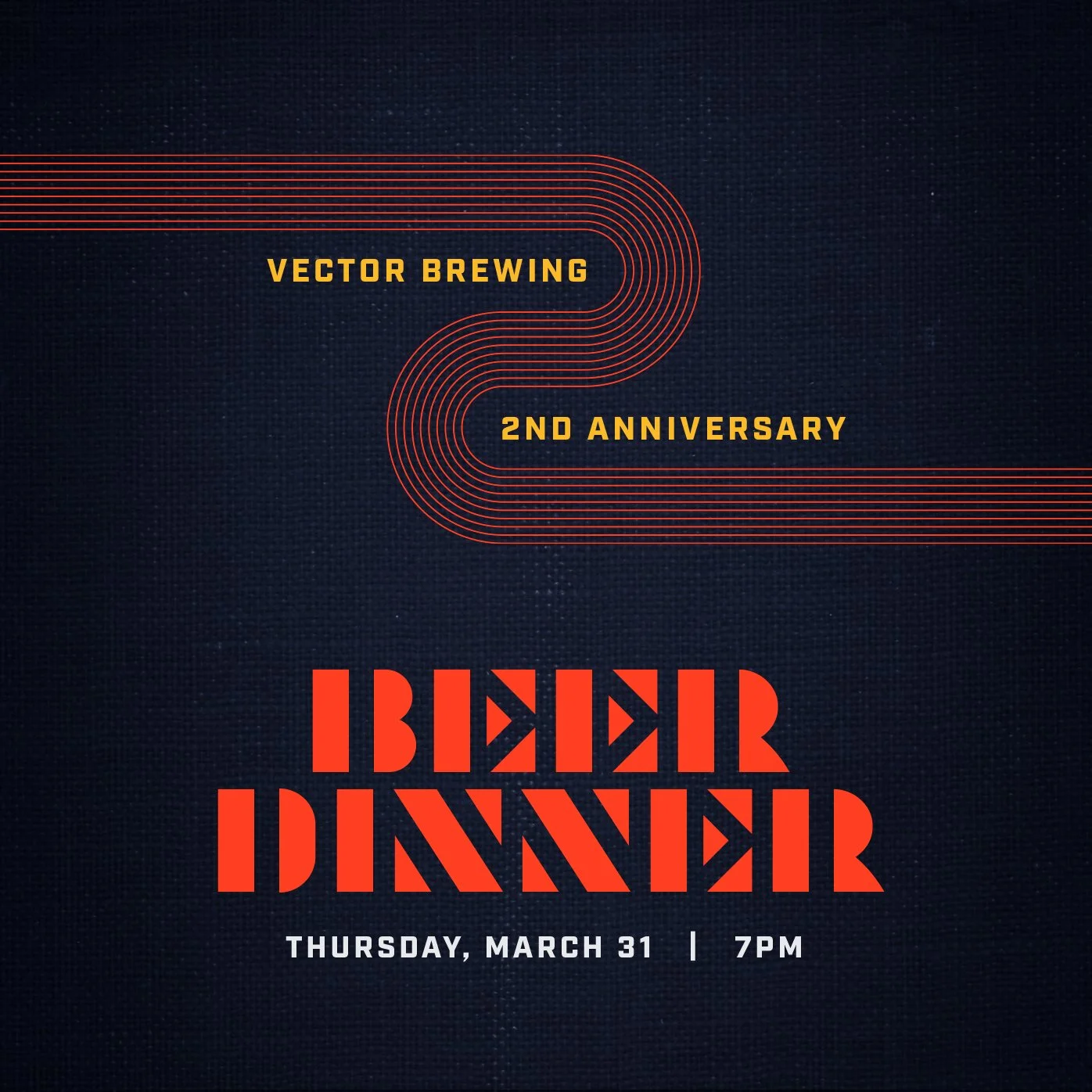 2nd Birthday Beer Dinner