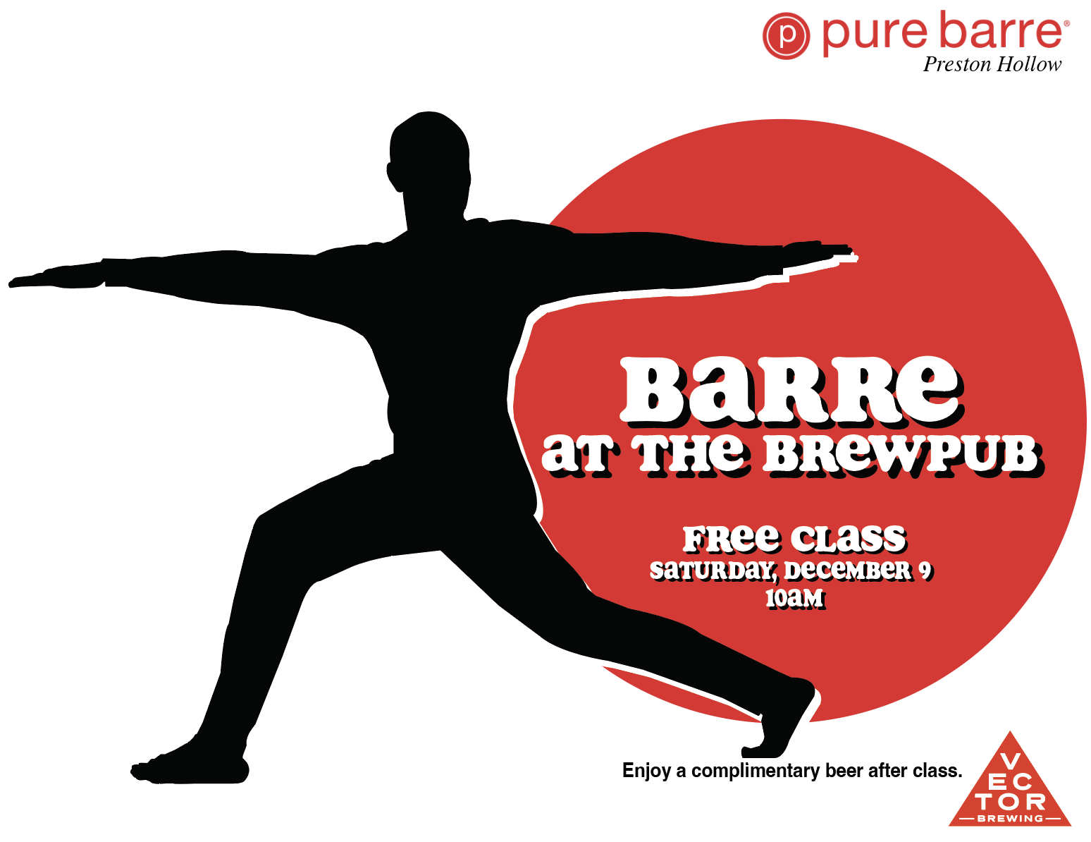 Free Pure Barre Class at the Brewpub