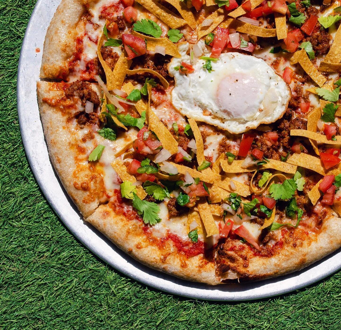 Wakey wakey, folks! A fresh rotator pizza is dropping today, and this is an oldie but goodie we haven&rsquo;t seen in a couple of years - the 𝑴𝑰𝑮𝑨𝑺 pizza!🍳🍕

This brunch-style pizza was one of our OG Trademark pies, but was (sadly) retired a w