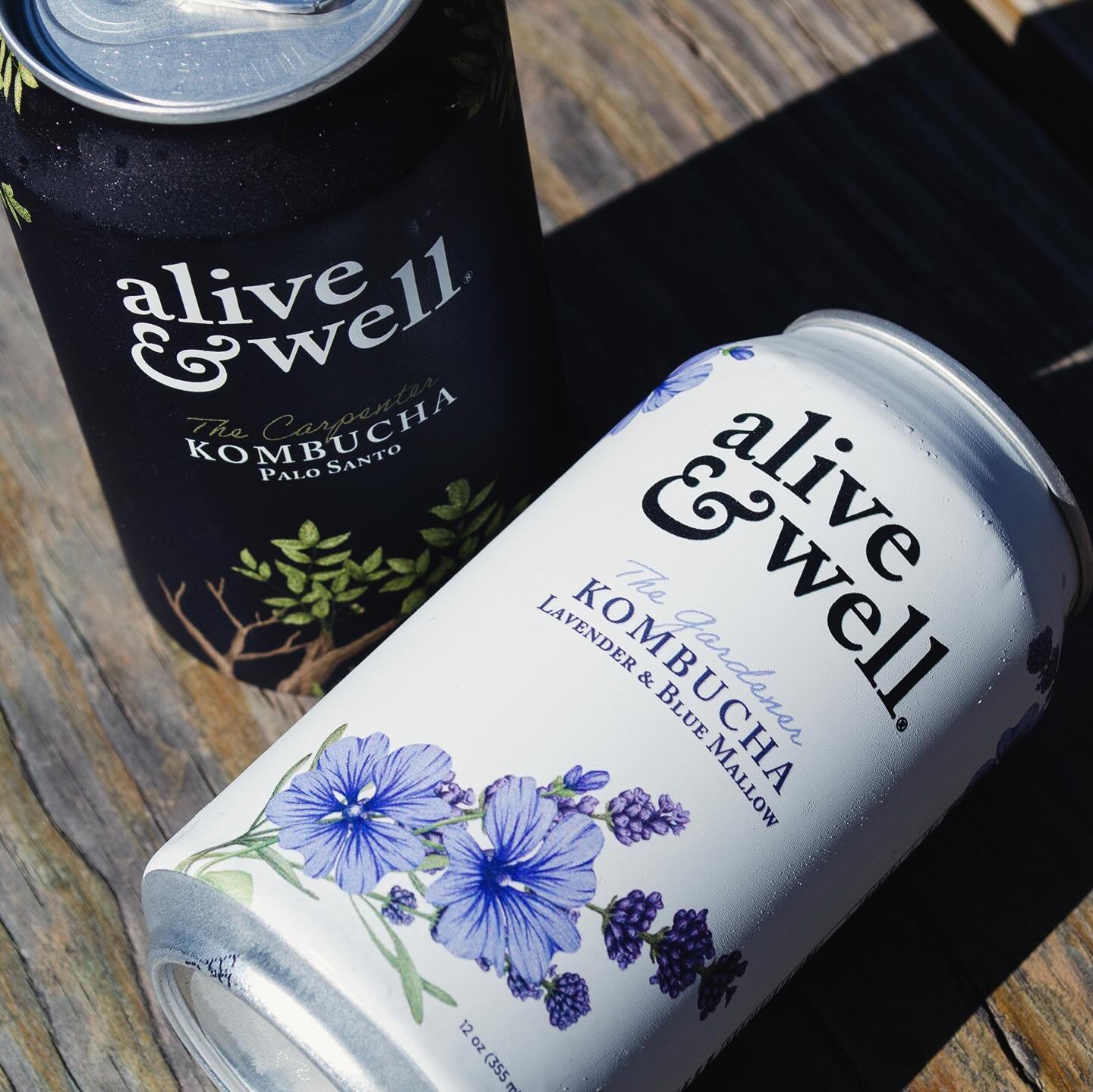 Refresh your mind, body, and soul with our new offerings from @aliveandwellkombucha✨😌✨

These delicious teas are made with live probiotics and premium, organic ingredients that not only taste great, but help improve your mood, relieve stress, sharpe