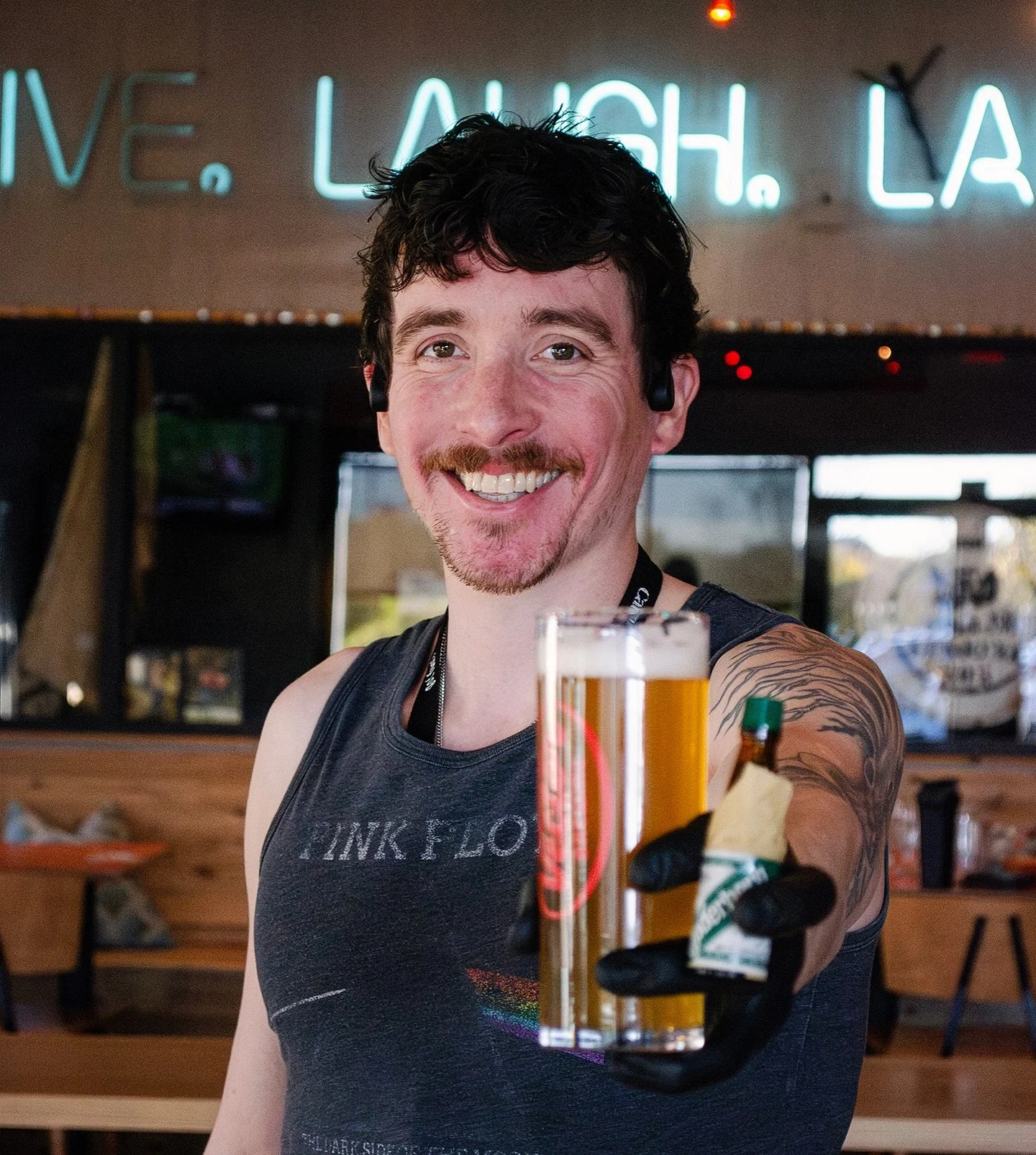 Meet Franklin, our friendly and studious bartender. Chances are you&rsquo;ve seen him floating around the taproom or behind the bar, always willing to lend a hand or answer a question. The man hustles with nary a complaint, other than the lack of TOO