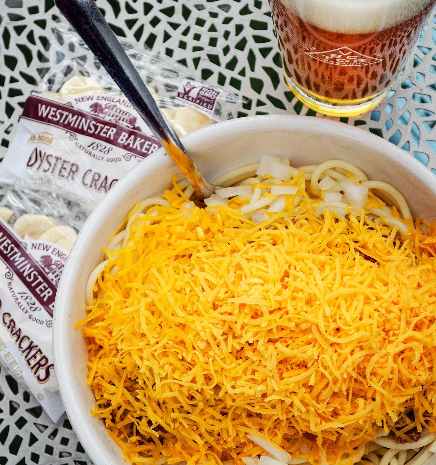 Like a blast straight outta The Queen City, 𝐓𝐇𝐄 𝟒-𝐖𝐀𝐘 is here to warm you up this holiday season.

You&rsquo;re not imagining things. Yes, we put chili on spaghetti, and yes, it&rsquo;s a favorite dish from up north in Cincinnati, OH. But this