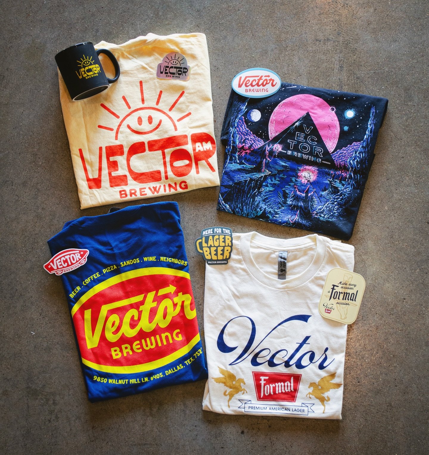 It&rsquo;s a Christmas merch miracle!🙌🎄

Just in time for those last minute gifts, we got a brand spanking new refresh on some🔥new tees! Choose from new designs including:
⚡️Retro &ldquo;mechanic-style&rdquo; badge on comfy Next Level tee
⚡️Sunny 