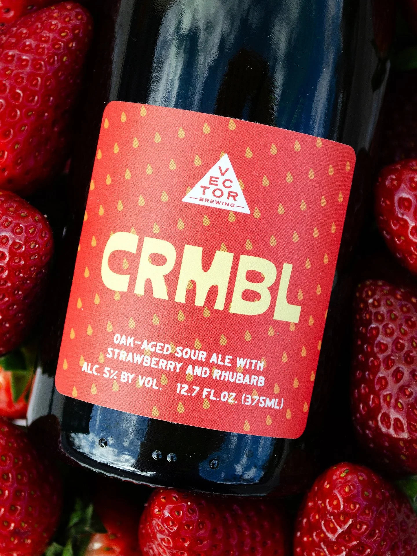 🥧 𝐂𝐑𝐌𝐁𝐋 🍓 Oak-aged Sour with Strawberry &amp; Rhubarb / 5% ABV

The holidays call for gathering with family and friends over good food and great company. And somewhere in that mix, pie takes its rightful place at the center of the table&mdash;
