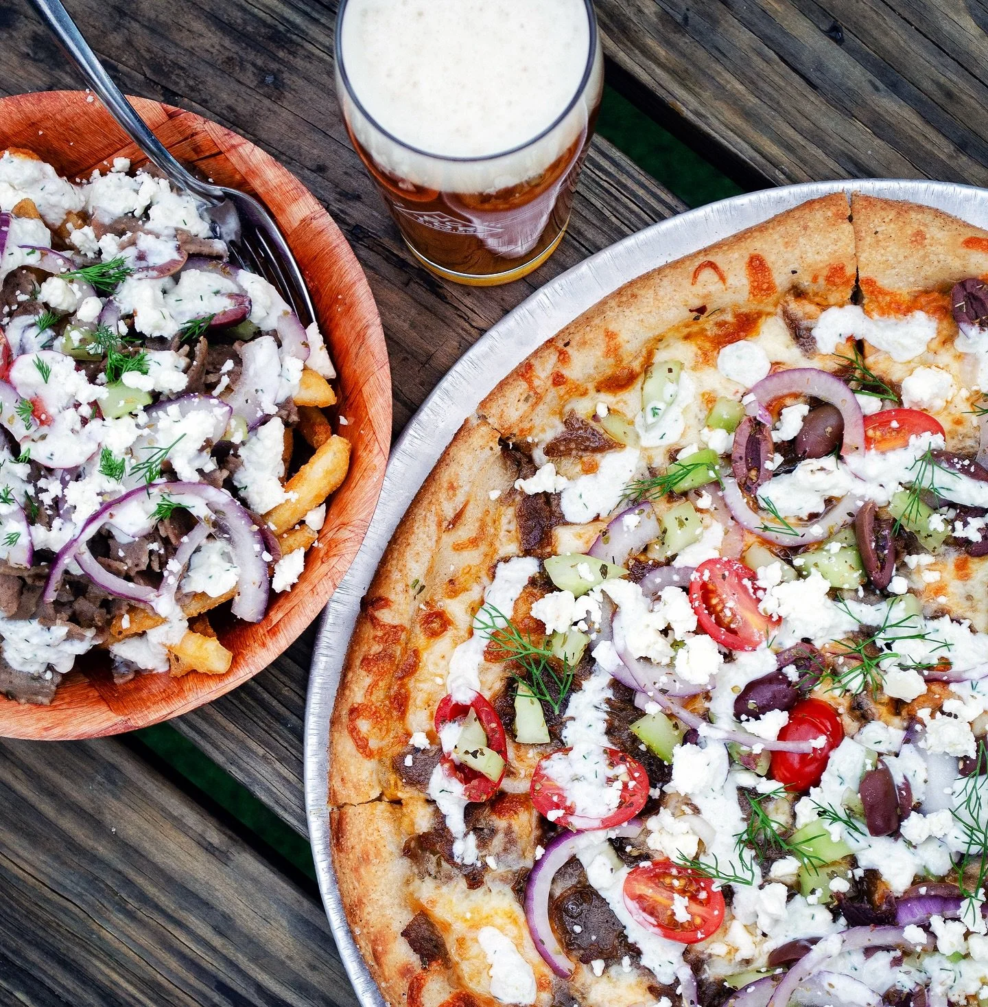 OHHHHH-PA! We&rsquo;re getting FRESH this new year with the return of a fan fav rotator pizza AND a new app perfect for sharing with your crew - 𝙏𝙝𝙚𝙧𝙚 𝙂𝙤𝙚𝙨 𝙈𝙮 𝙂𝙮𝙧𝙤 and the 𝙊𝙃-𝙋𝙖! Loaded Greek Fries!🌯🇬🇷

This play on the popular 