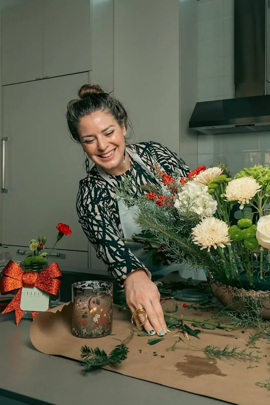 An Evening in Bloom with FLEUR: Flower Arranging Class