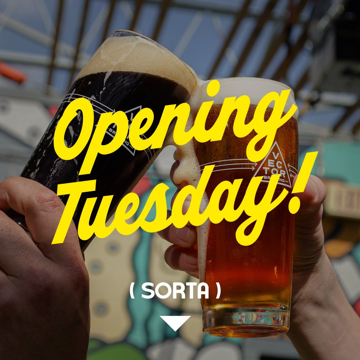 UPDATE! In the essence of providing a little sense of normalcy after these past few days, we&rsquo;re gonna attempt to open tomorrow (Tues. Jan. 27) with a few caveats:

⚡️DELAYED OPENING &mdash; The roads are still too dicey for our liking. As such,