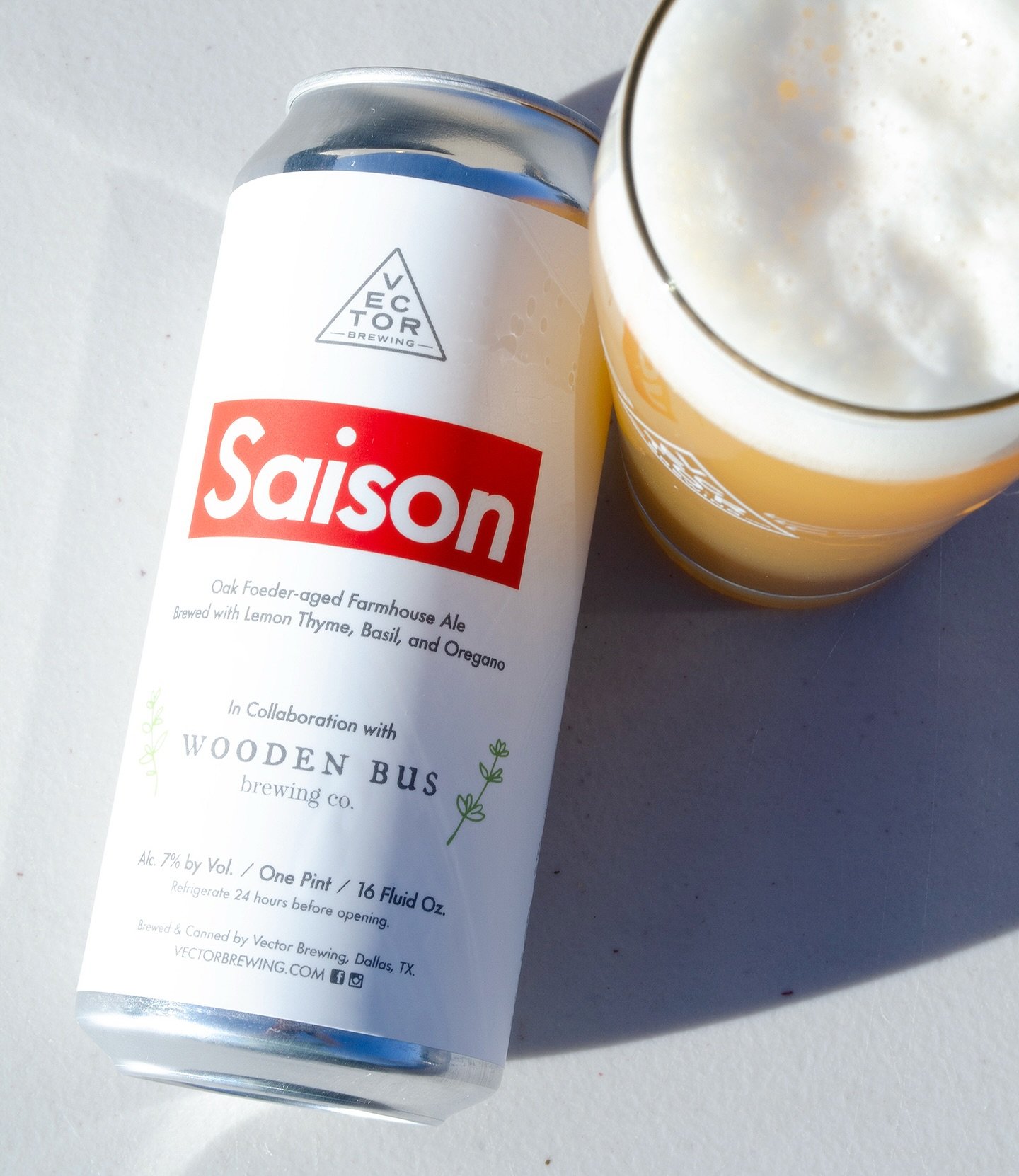 𝙎𝘼𝙄𝙎𝙊𝙉 / Oak-aged Farmhouse Ale w/ Herbs / 7% ABV / Collab w/ @woodenbusbrew 

Here come those say-zawn boys again! This bright and funky, oak-aged saison was brewed in collaboration with our good buddy Eric Edwards from Wooden Bus Brewing Co.,