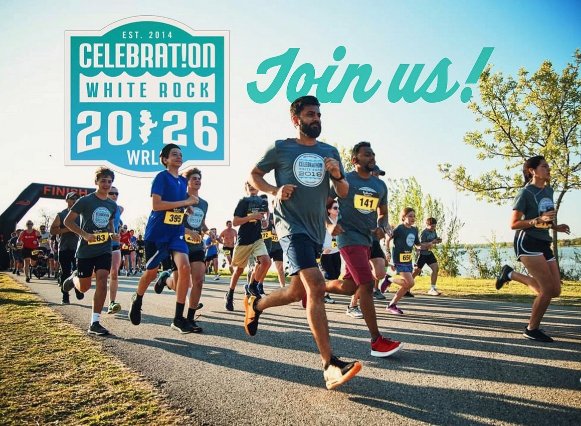🏃🏼&zwj;♂️LACE UP TO CELEBRATE WHITE ROCK LAKE!🙌

This Thurs. March 26, we&rsquo;re joining our friends and neighbors for the annual Celebration! White Rock 5K/10K/Festival at beautiful Winfrey Point on the shores of White Rock Lake, benefiting @wh