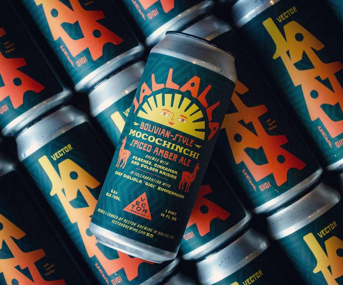 🇧🇴 𝑱𝑨𝑳𝑳𝑨𝑳𝑳𝑨 🇧🇴 Bolivian-style Mocochinchi Spiced Amber Ale / 5.6% ABV / Collaboration with Chef @gigi_zimmermann 

Jallalla is the Andean word for celebration, unity, hope, and thanks. It embodies the jubilation of life through harmony an