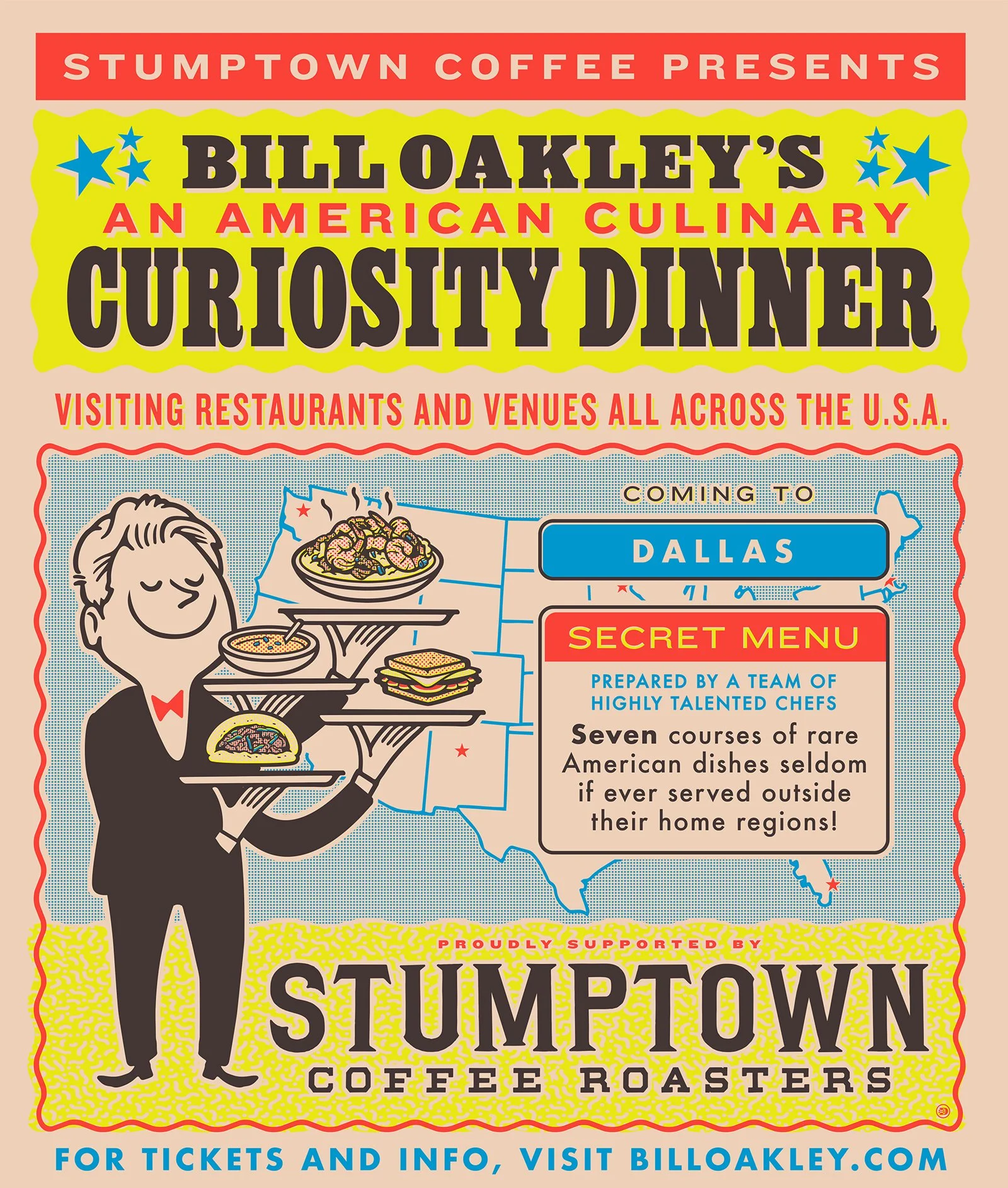 Bill Oakley's An American Culinary Curiosity Dinner