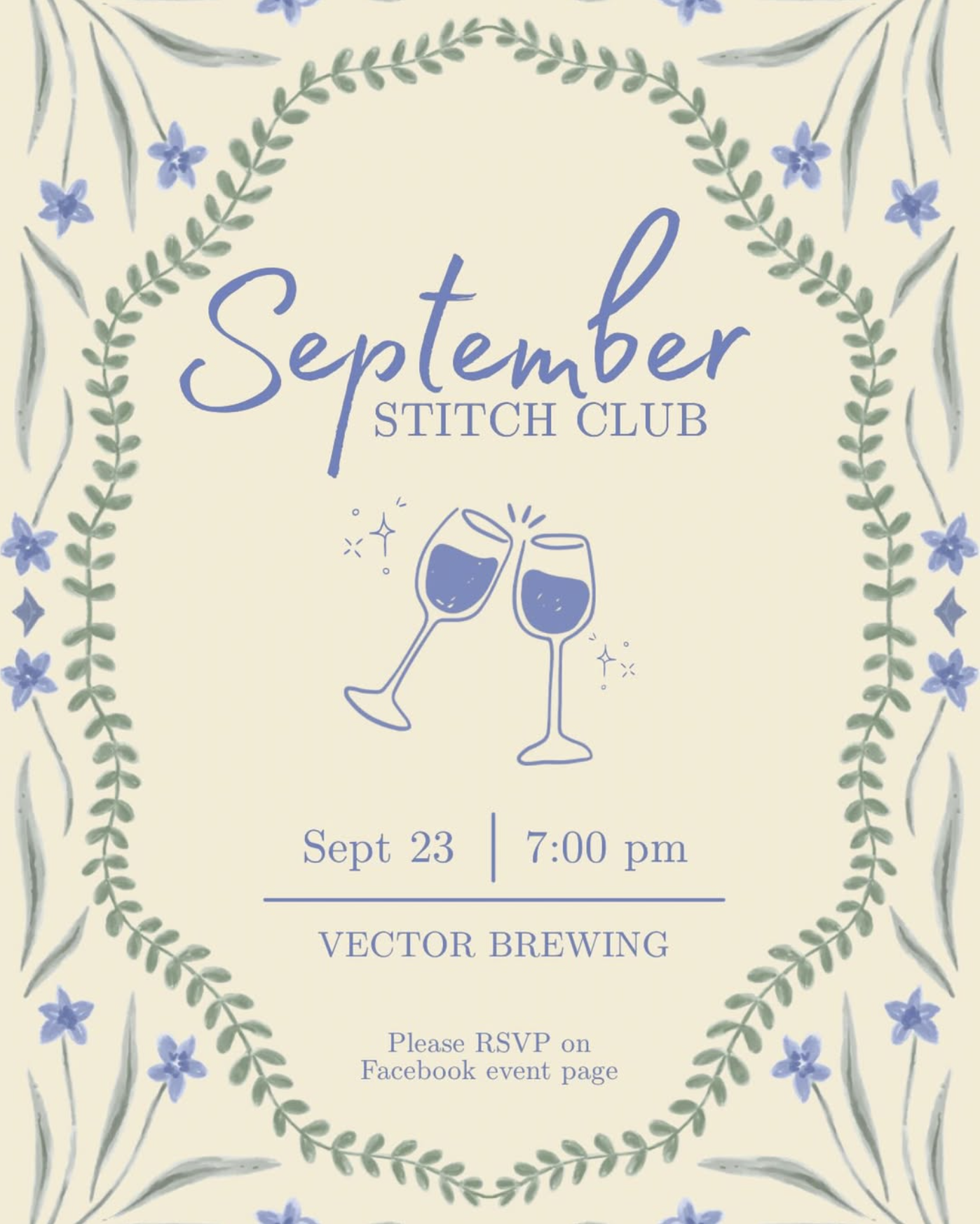 Sip &amp; Stitch w/ LH Stitch Club
