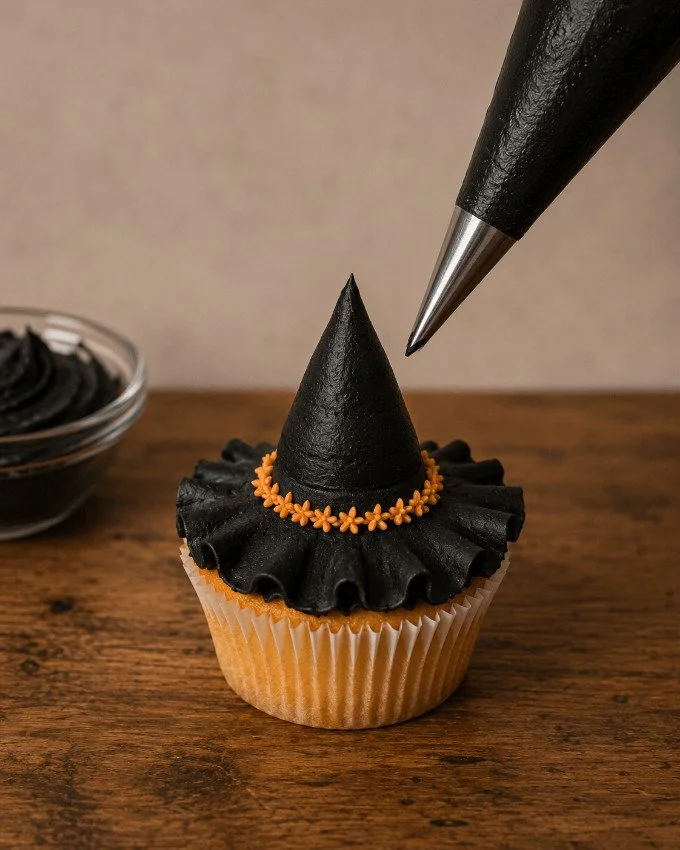 Spooky Cupcake Decorating w/ Hoamsy