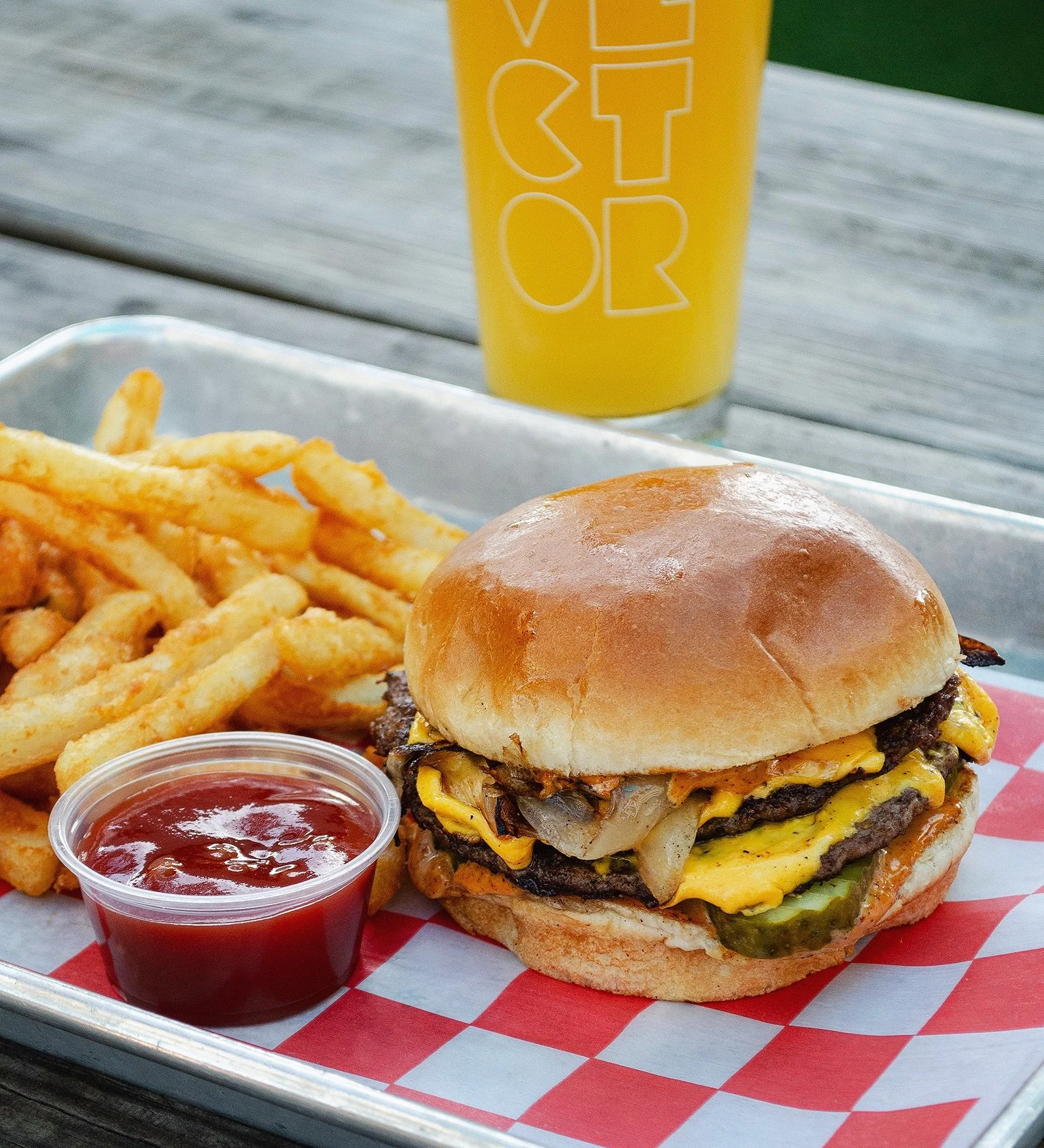 Get smashed tonight!🍔 Your boss will understand.

It&rsquo;s Hump Day, and that means we have our Smash Burger Special from 4pm-9pm (or until sold out)! Get a double-double smash patty with cheese, caramelized onions, pickles, and house special sauc