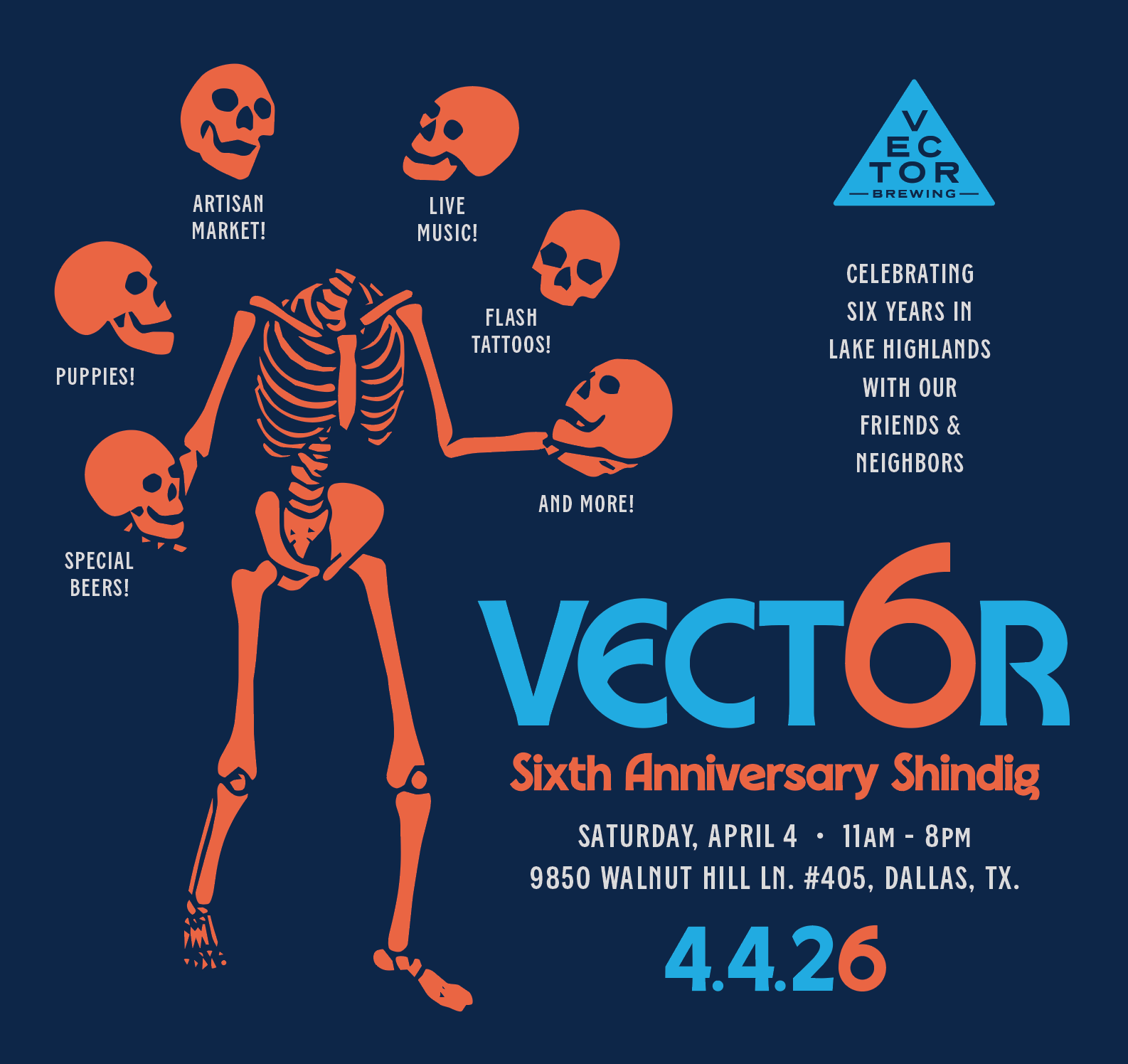 Vector's 6th Anniversary Shindig!