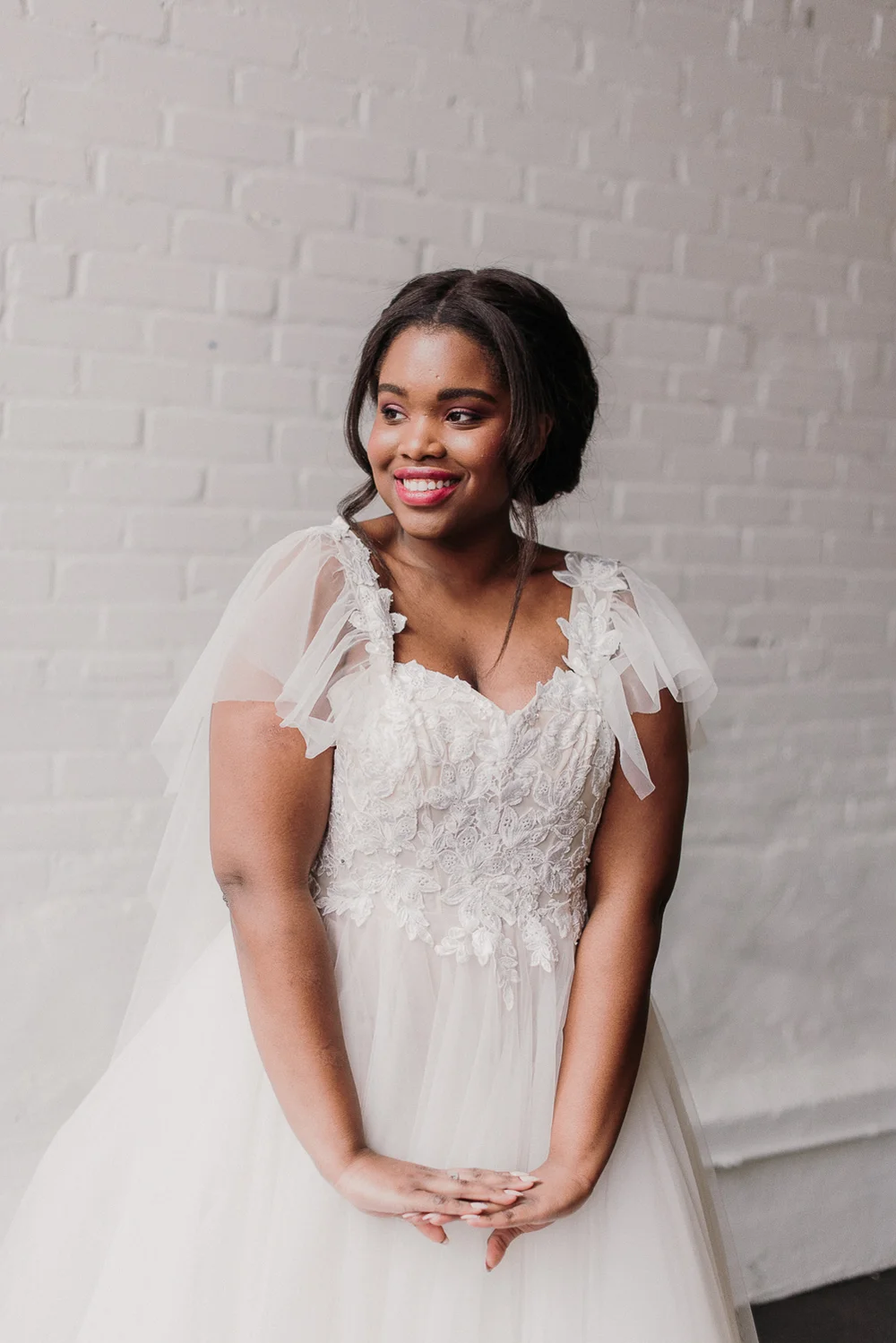 green emerald velvet dress Serena A-line Square Ivory Wedding dress