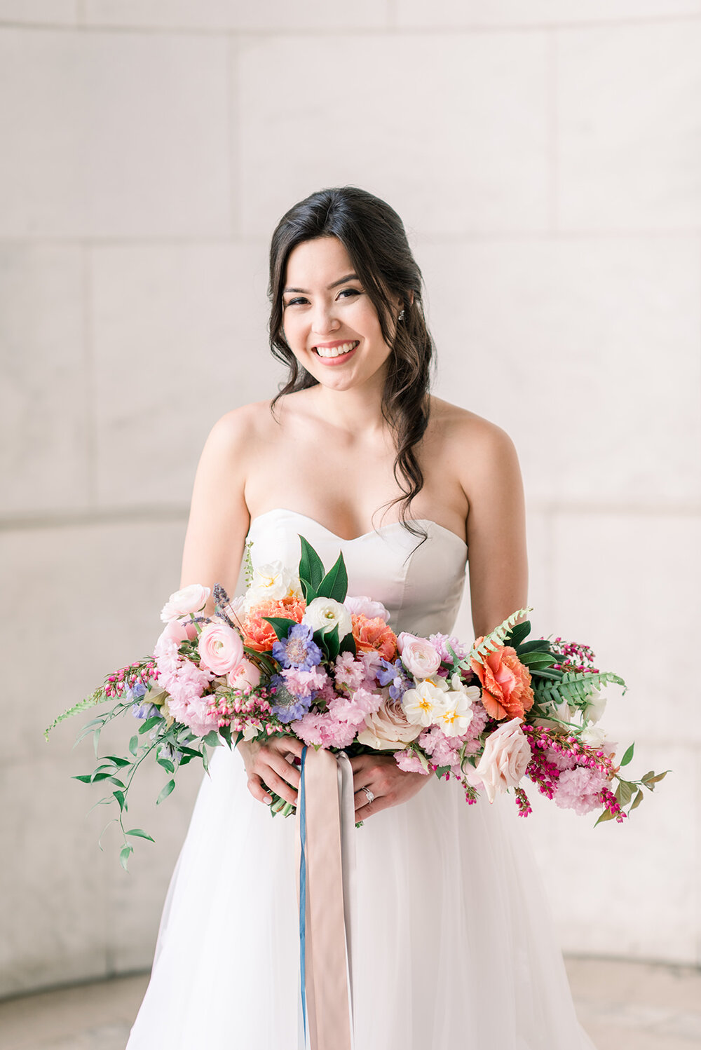 How to Style Your Hair Based on the Wedding Gown Neckline